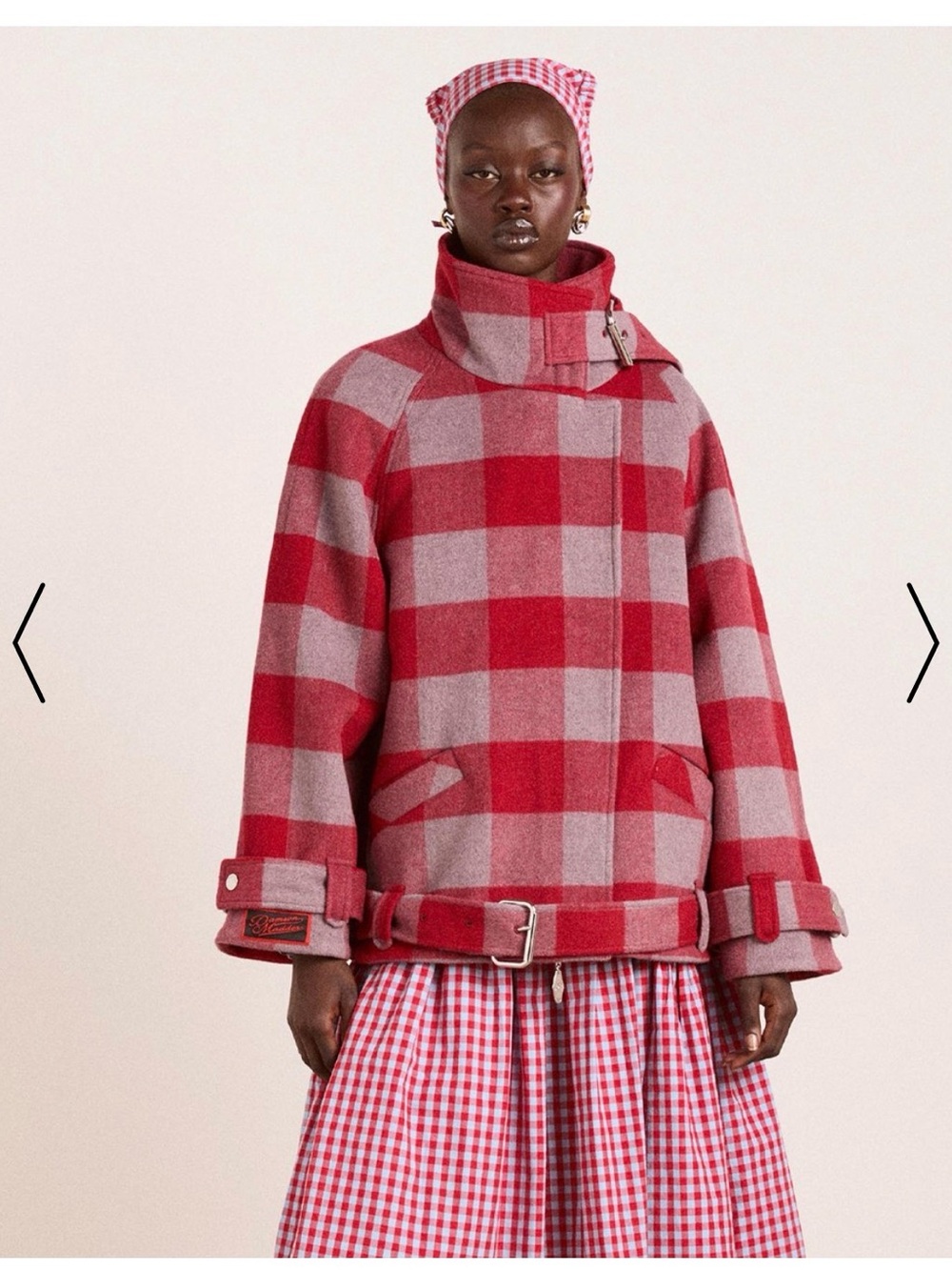 Damson Madder Polly Wool Jacket